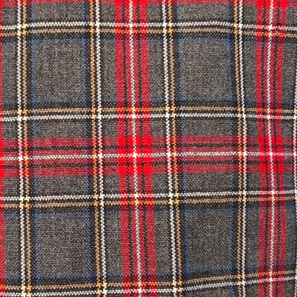 Sir Pendleton Grey & Red Tartan NWOT - Picture 2 of 6